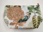 Preview: Projekt Tasche mit Reißverschluß GR.M   ***  TROPISCHE VÖGEL
